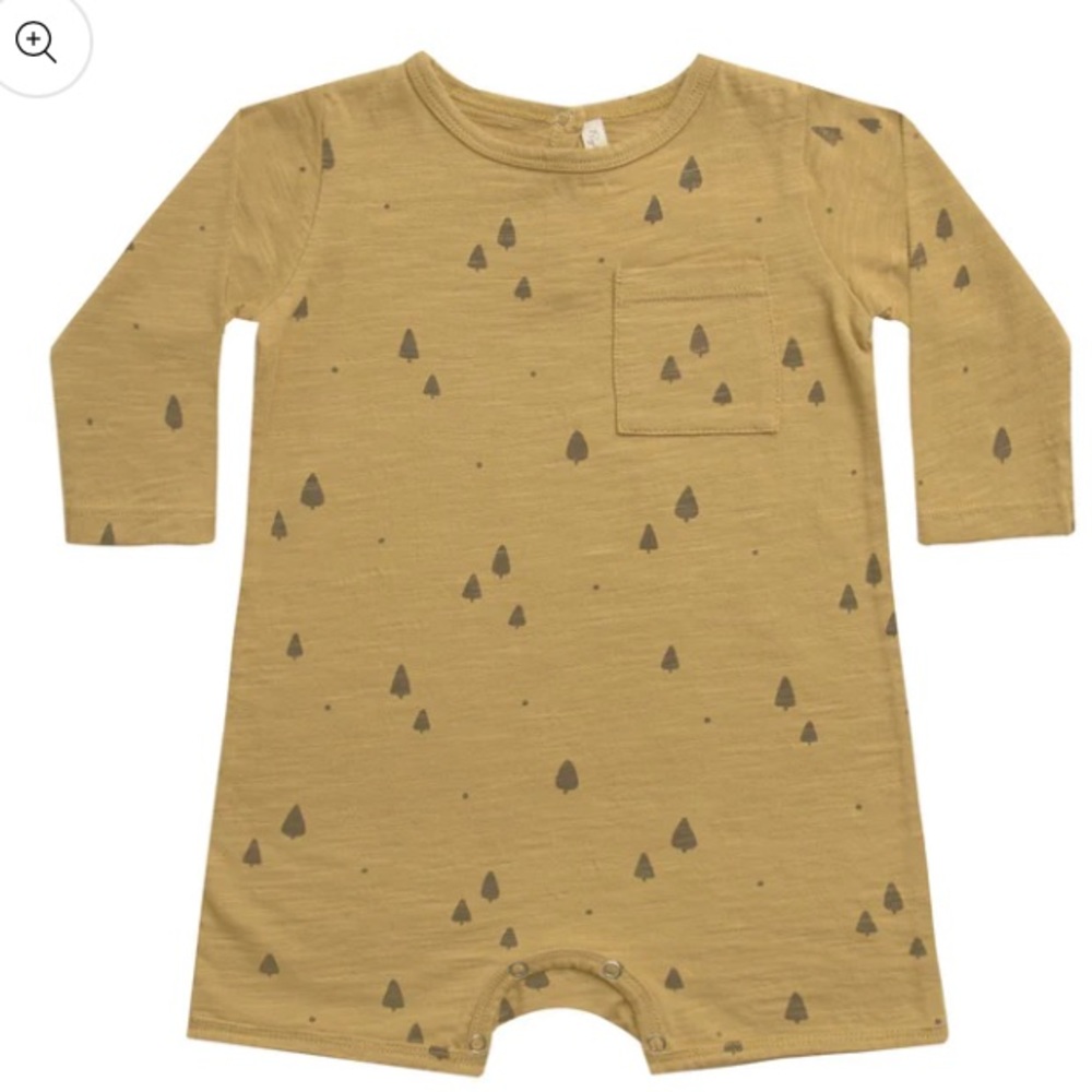 Rylee + Cru long sleeve romper 0-3 months
